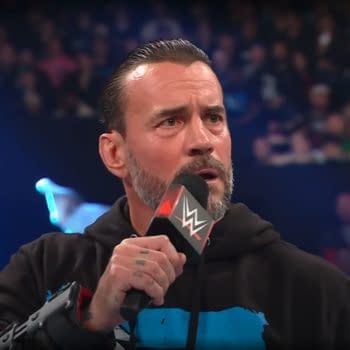 CM Punk cuts a promo on WWE Raw